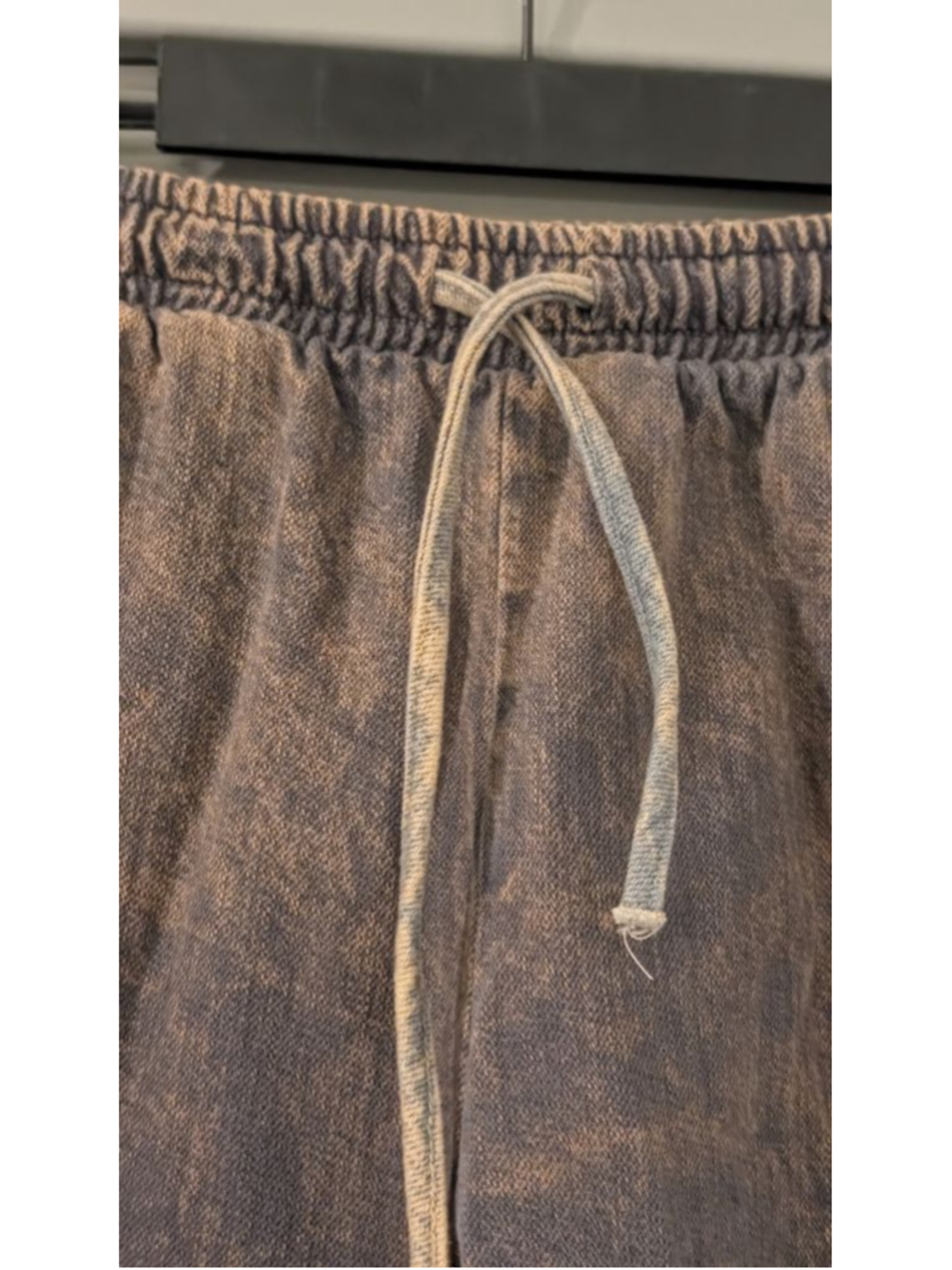 Women's ZARA Blue/Gray & Brown Acid Wash Wide Leg Pants XS - Picture 3 of 8